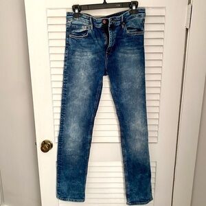 H&M Straight Leg Distressed Denim